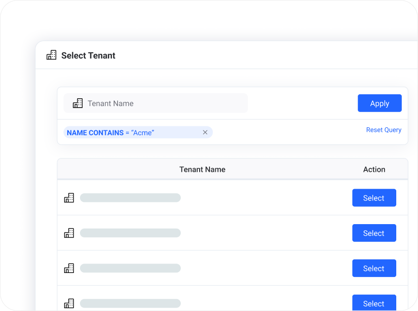 MSP multi-tenant dashboard for managing multiple customer compliance workspaces